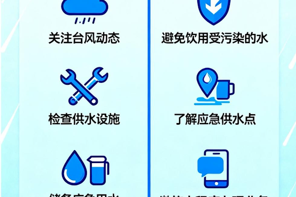 “樺加沙”來襲！居民如何用水？請(qǐng)收好這份指南